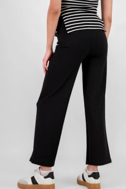 Shasa Straight Pants with Seams