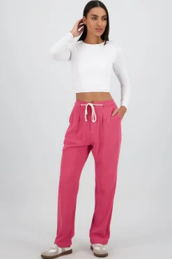 Shasa Straight Solid Pants