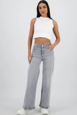 Shasa Straight Washed Jeans