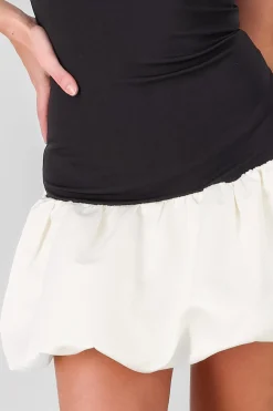 Shasa Strapless Balloon Mini Dress