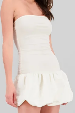 Shasa Strapless Balloon Mini Dress
