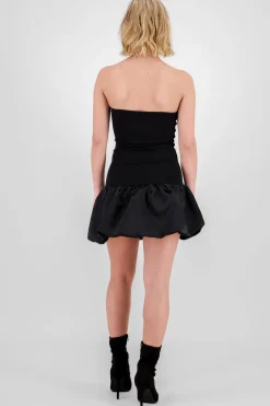 Shasa Strapless Balloon Mini Dress