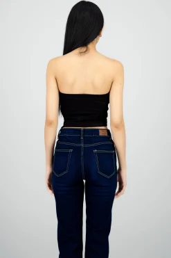 Shasa Strapless Bow Corset Top