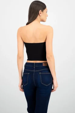 Shasa Strapless Bow Corset Top