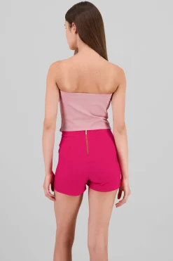 Shasa Strapless Bow Corset Top