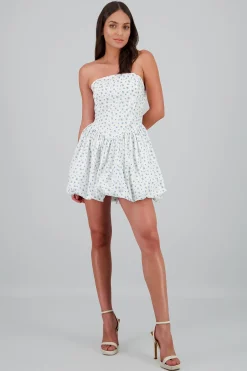 Shasa Strapless Bubble Dress