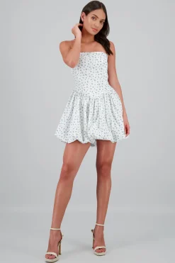 Shasa Strapless Bubble Dress
