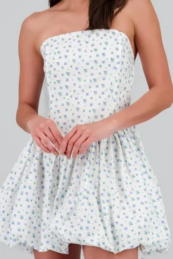 Shasa Strapless Bubble Dress
