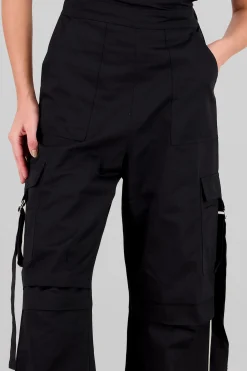 Shasa Strapless Cargo Jumpsuit