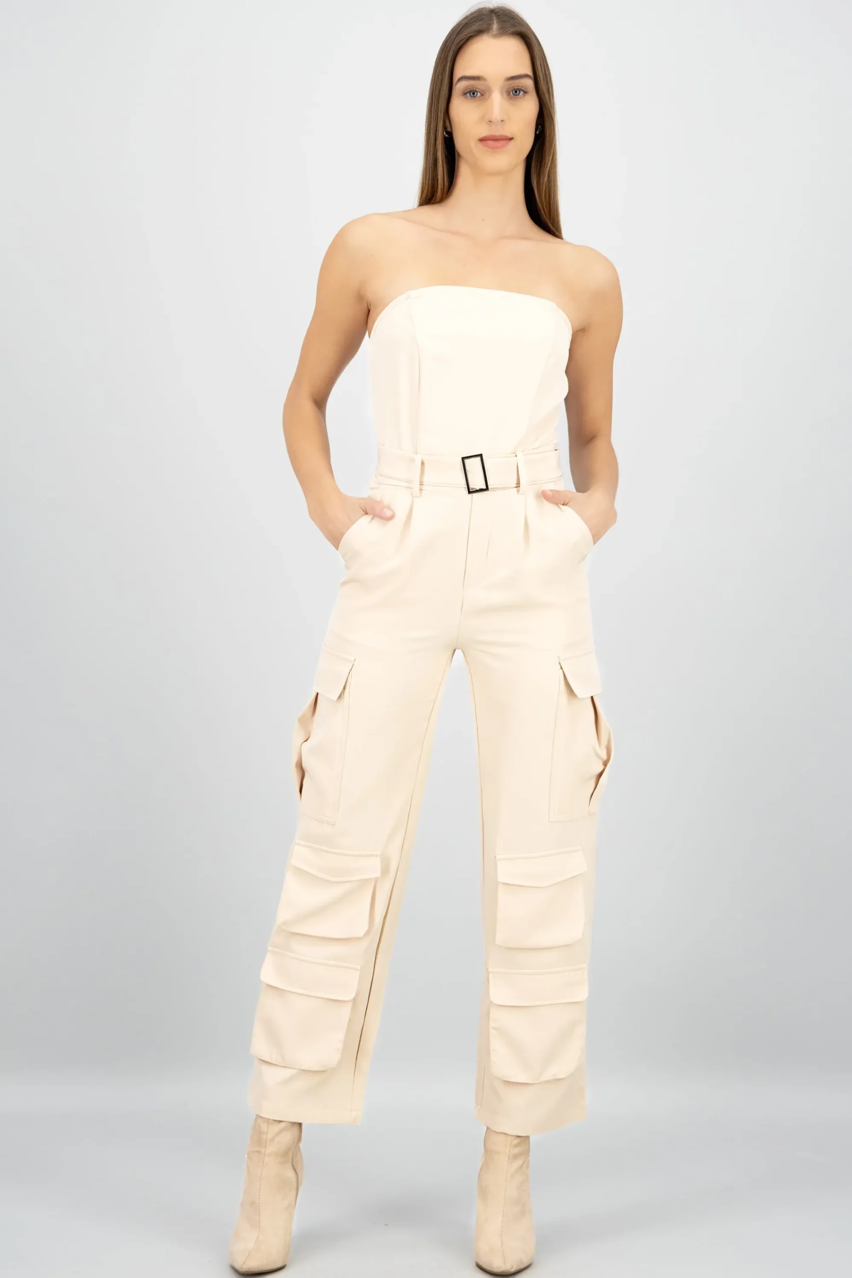 Shasa Strapless Jumpsuit