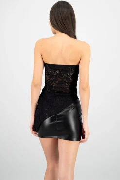 Shasa Strapless Lace Top