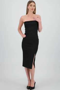 Shasa Strapless Midi Dress