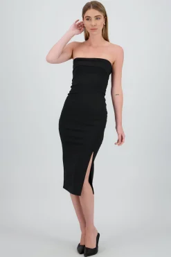 Shasa Strapless Midi Dress