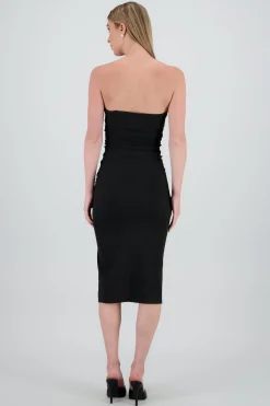 Shasa Strapless Midi Dress