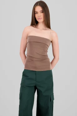 Shasa Strapless Tube Top