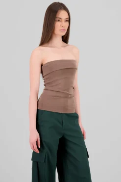 Shasa Strapless Tube Top