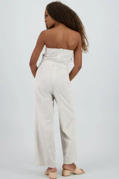 Shasa Strapless Wide Leg Jumpsuit