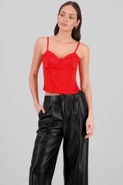 Shasa Strappy Crop Top
