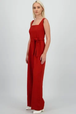Shasa Strappy Jumpsuit With Belt