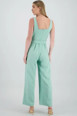 Shasa Strappy Jumpsuit With Belt
