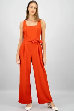 Shasa Strappy Jumpsuit With Belt