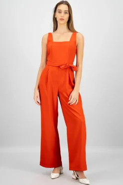 Shasa Strappy Jumpsuit With Belt