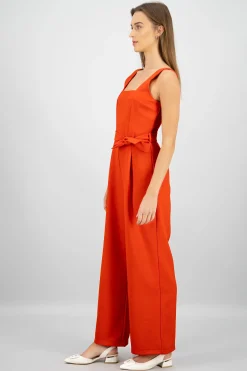 Shasa Strappy Jumpsuit With Belt