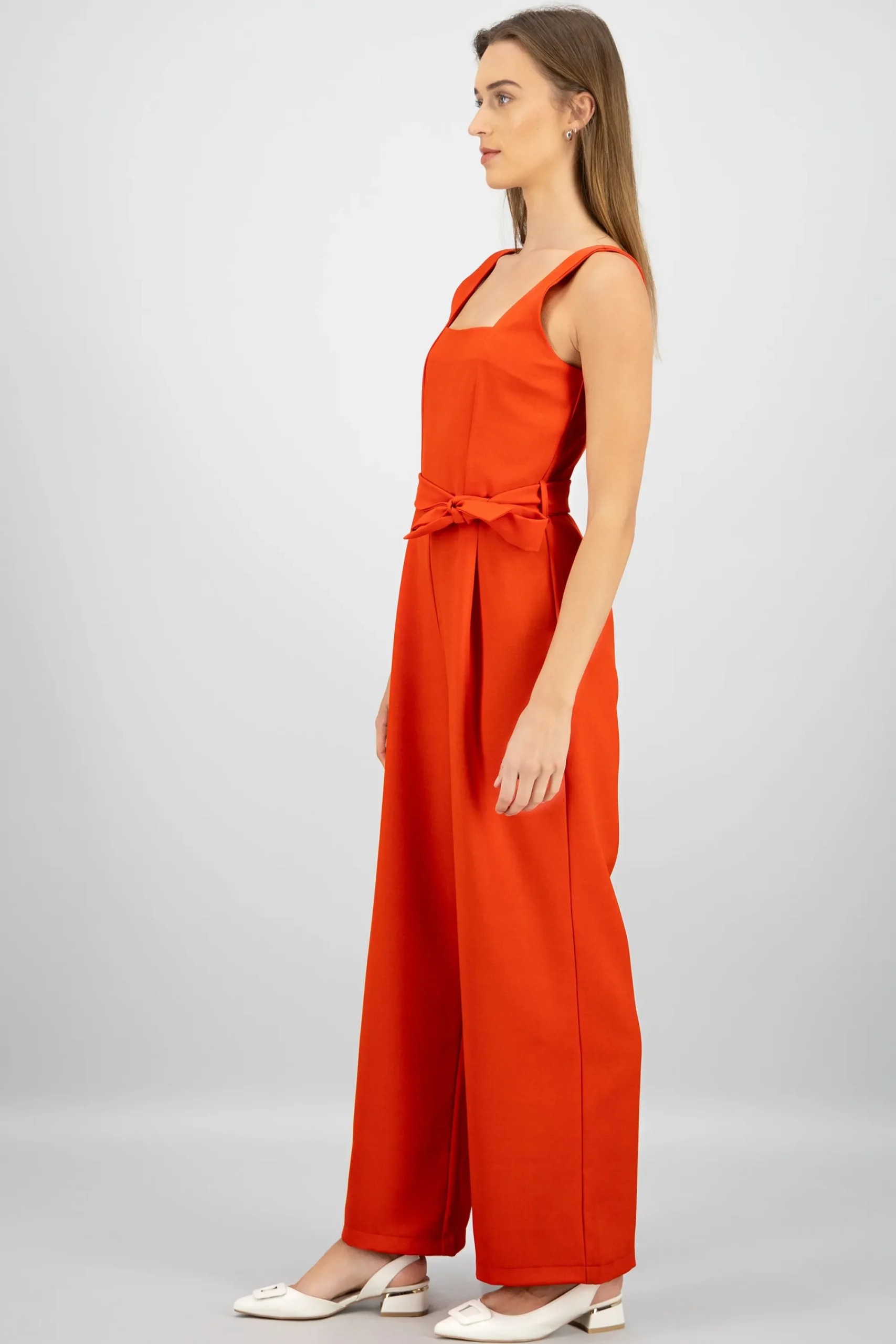 Shasa Strappy Jumpsuit With Belt