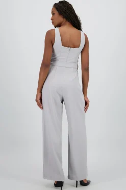 Shasa Strappy Jumpsuit With Belt