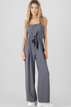 Shasa Strappy Jumpsuit With Belt
