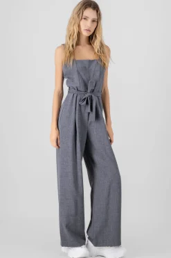 Shasa Strappy Jumpsuit With Belt