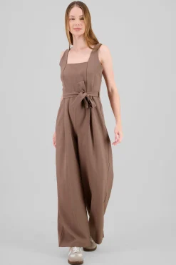 Shasa Strappy Jumpsuit With Belt
