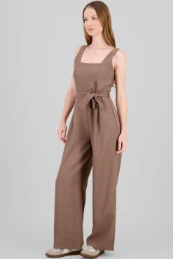 Shasa Strappy Jumpsuit With Belt