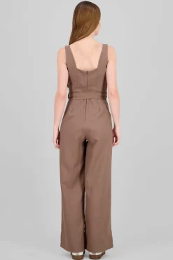 Shasa Strappy Jumpsuit With Belt