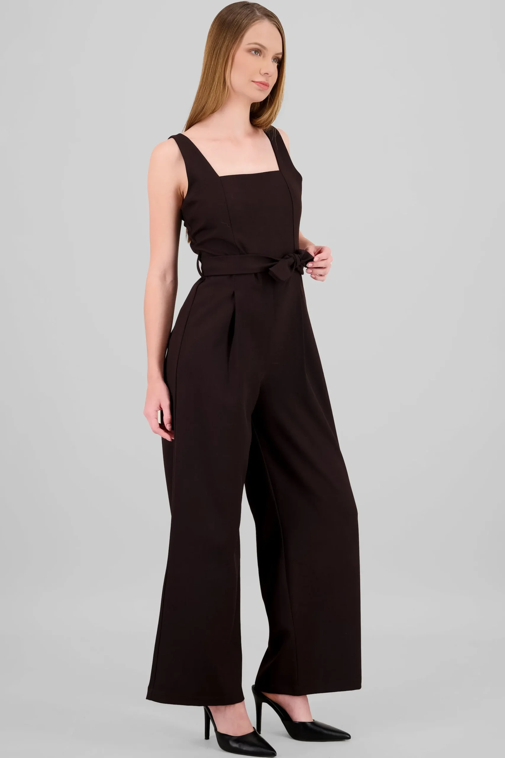 Shasa Strappy Jumpsuit With Belt