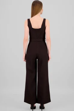Shasa Strappy Jumpsuit With Belt