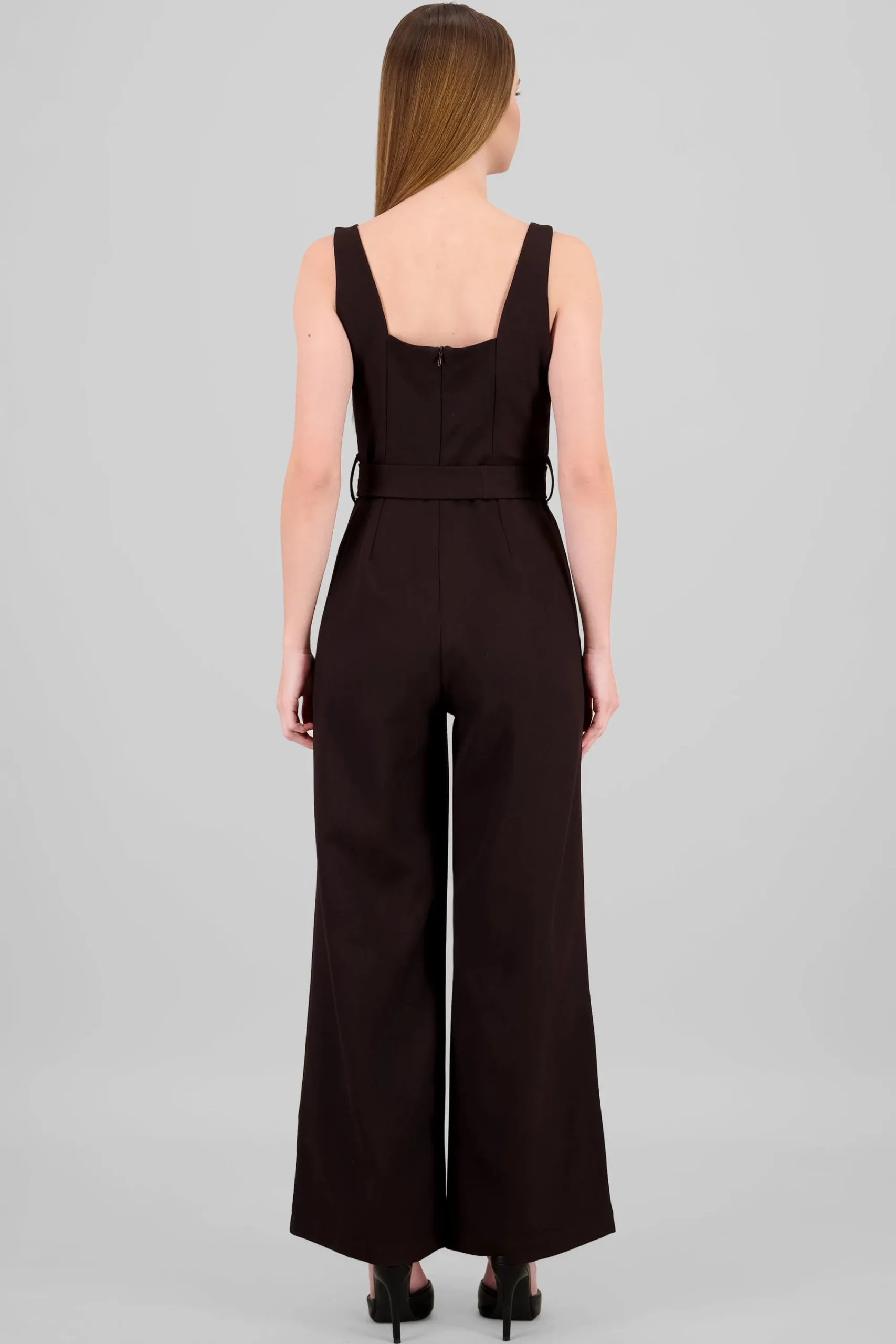 Shasa Strappy Jumpsuit With Belt