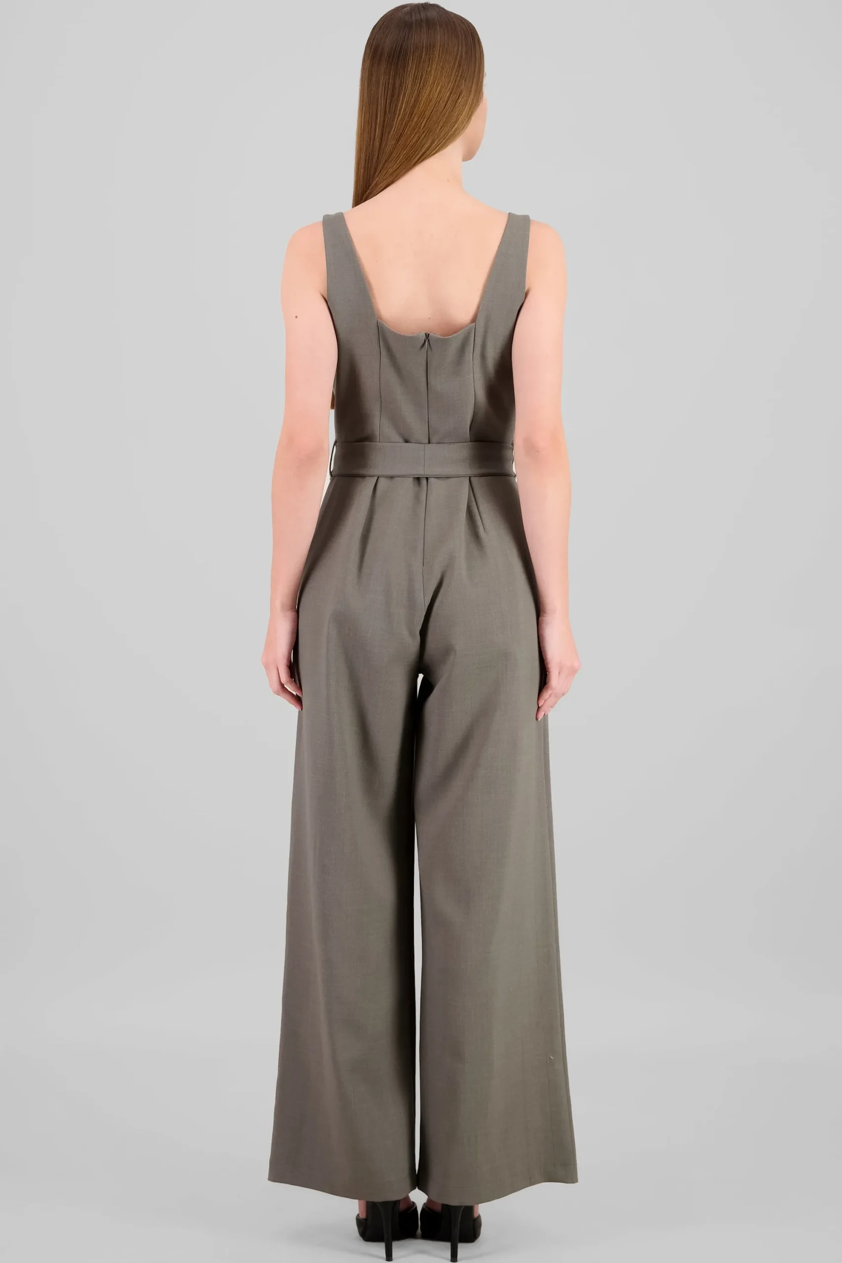 Shasa Strappy Jumpsuit With Belt