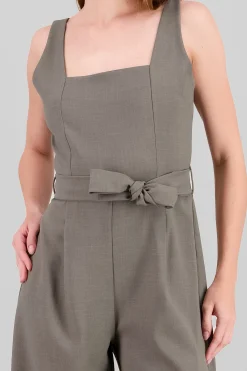 Shasa Strappy Jumpsuit With Belt