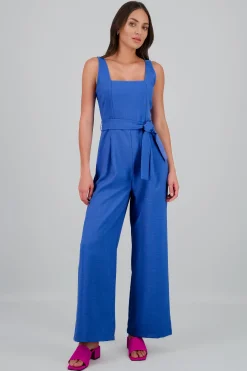 Shasa Strappy Jumpsuit With Belt