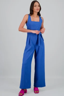 Shasa Strappy Jumpsuit With Belt