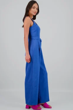 Shasa Strappy Jumpsuit With Belt