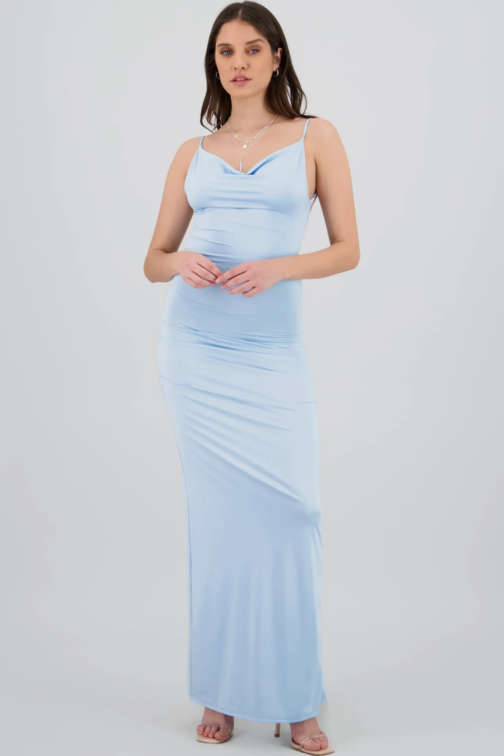 Shasa Straps Drapped Maxi Dress