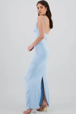 Shasa Straps Drapped Maxi Dress