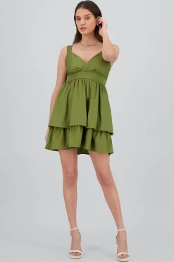 Shasa Straps Mini Dress