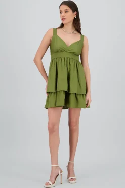 Shasa Straps Mini Dress