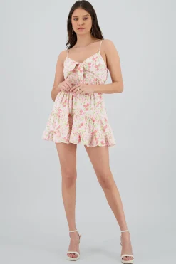 Shasa Strawberry Print Mini Dress