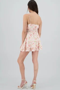 Shasa Strawberry Print Mini Dress