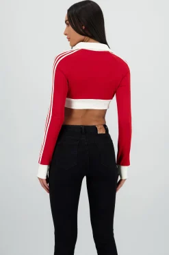 Shasa Striped Detail Hoodie