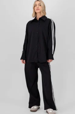 Shasa Striped Detail Pants